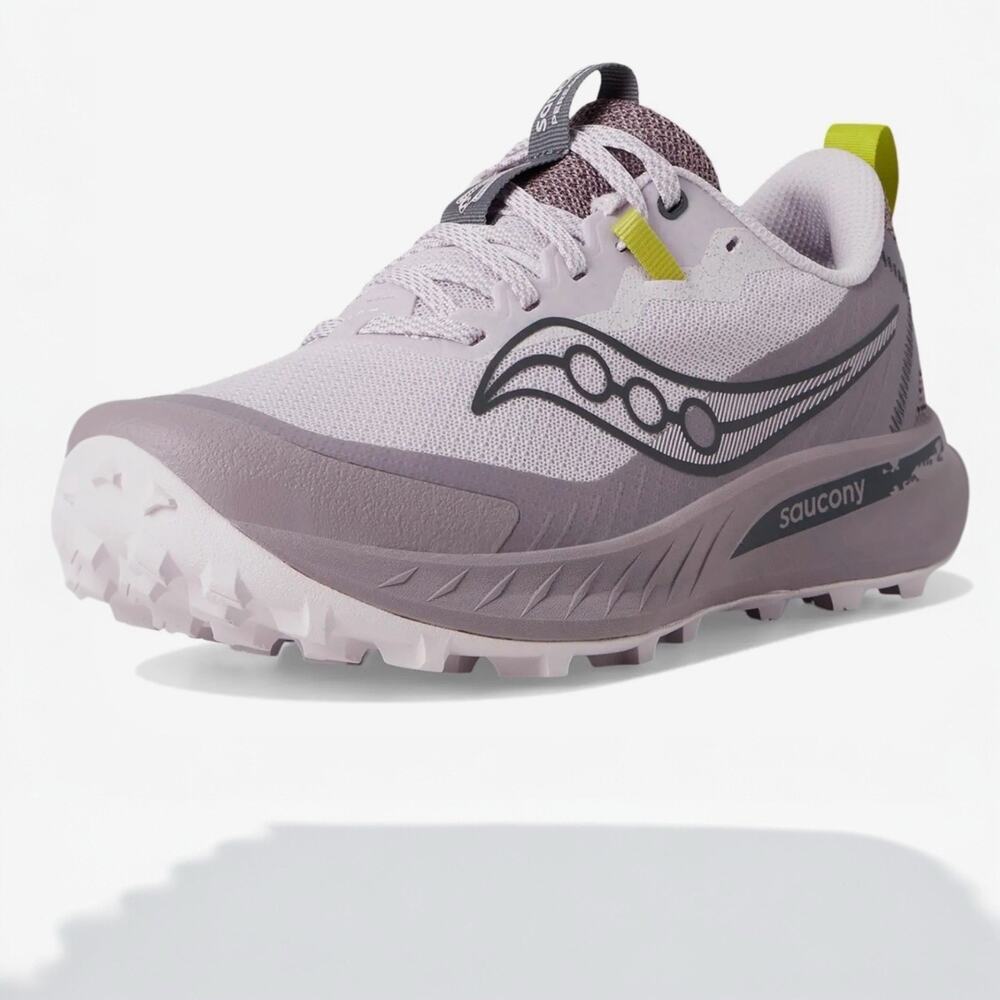 Saucony Women's Peregrine 15 Sneaker Bloom/Quail Size 9.5